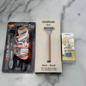 Skintimate Root Razor and Ouhuo Collagen Serum Set